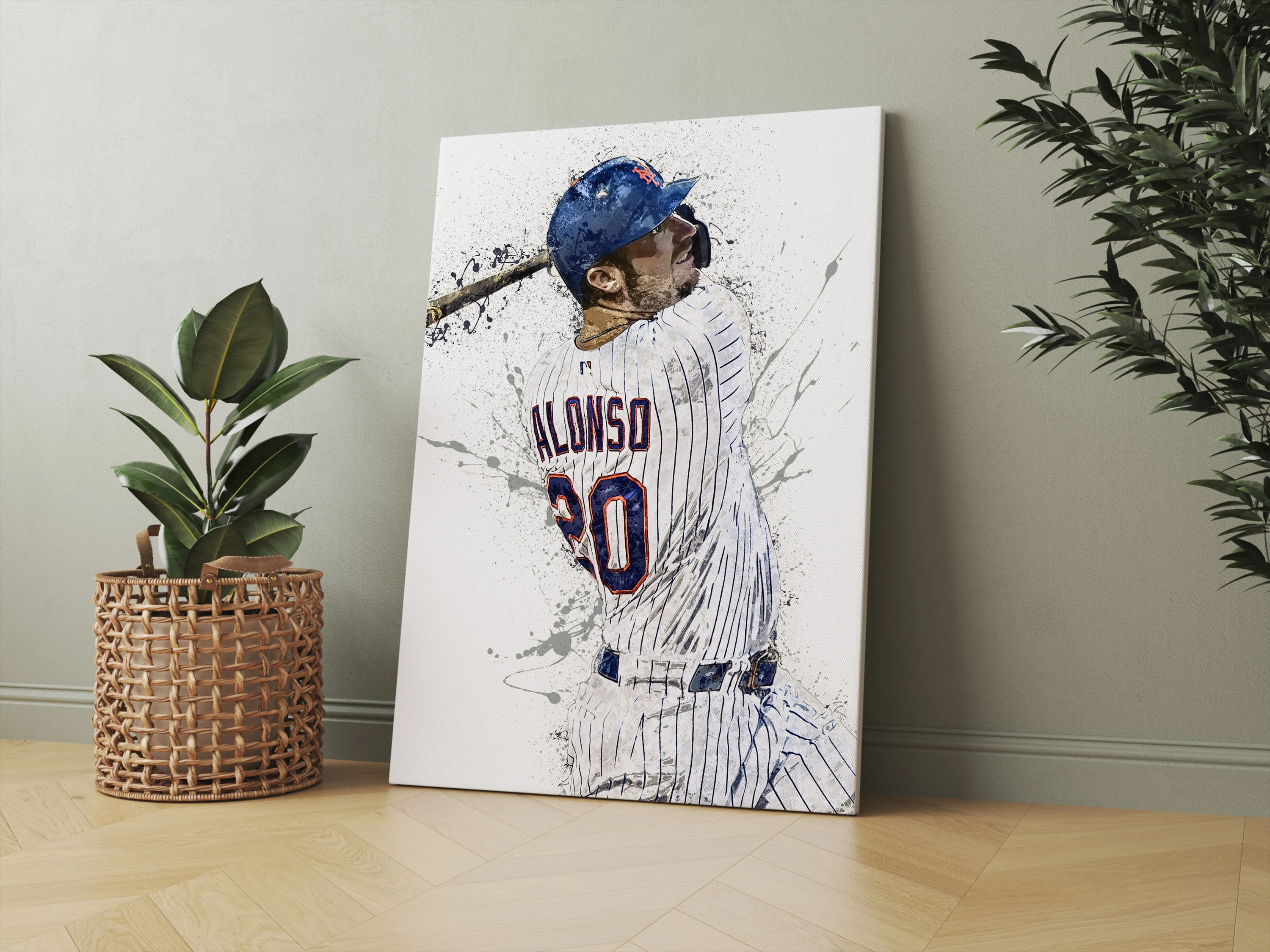 Pete Alonso Poster New York Mets Wall Art Printable Kids trending