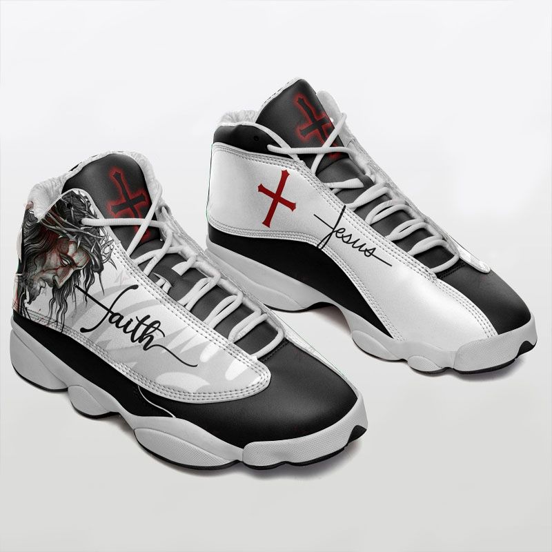 Jesus Faith Jordan 13 Shoes Jesus Jd13 Sneaker