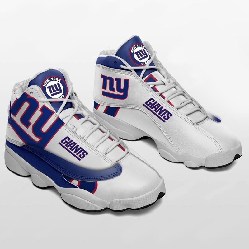 Ny Giants Nfl Form Air Jordan 13 Sneakers Football Team Sneakers -hao1