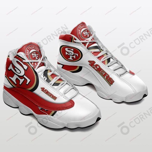 San Francisco 49ers Personalized Air Jd13 Sneakers Gift For Fan