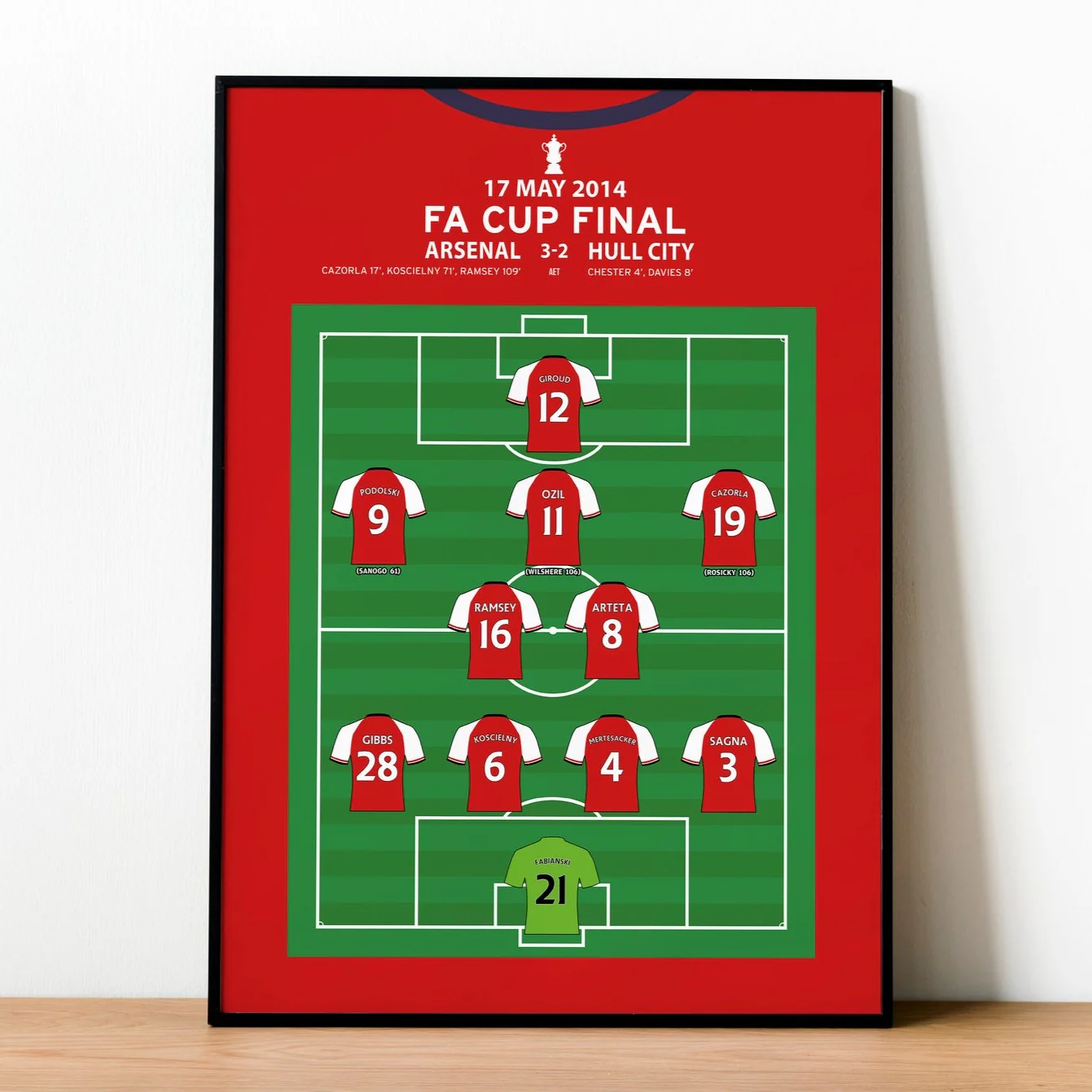 Arsenal 3-2 Hull City - FA Cup Final 2014 PT69433