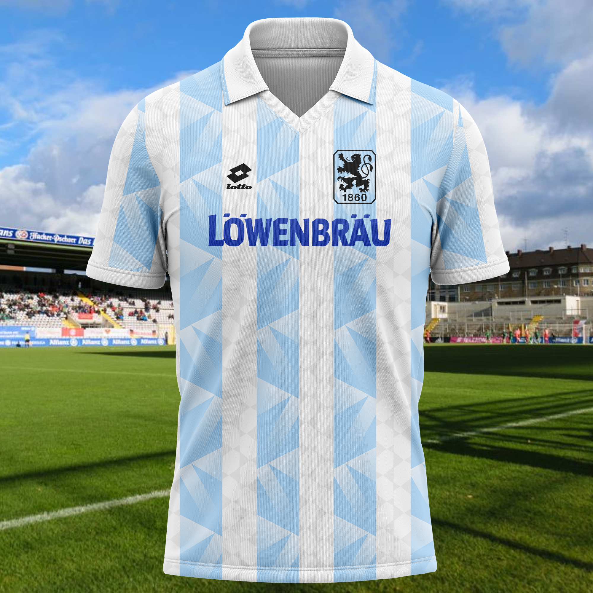 TSV 1860 München 1994-95 Home Kit Retro Shirt PT68567