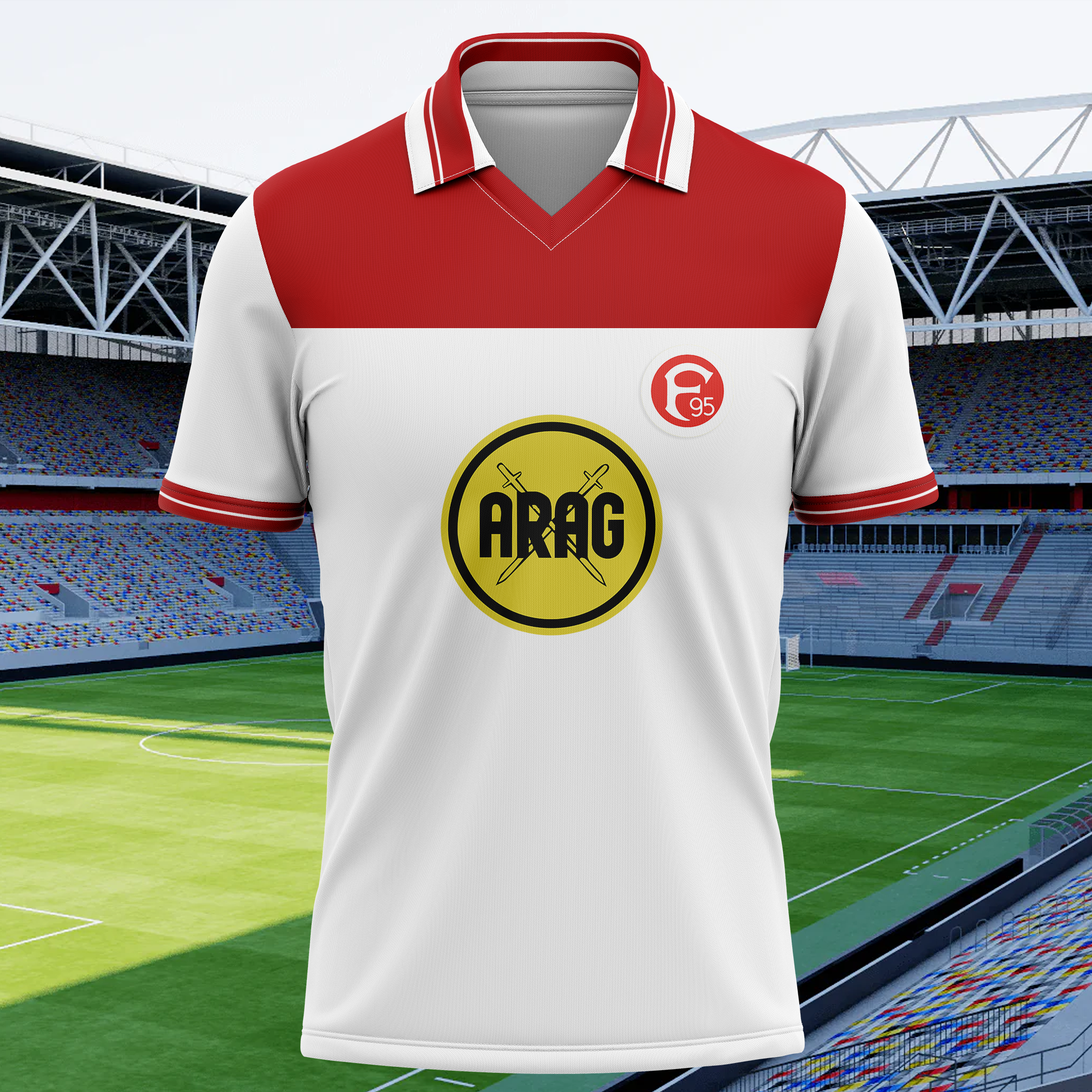 Fortuna Düsseldorf 1981-82 Home Kit Retro Shirt PT68544