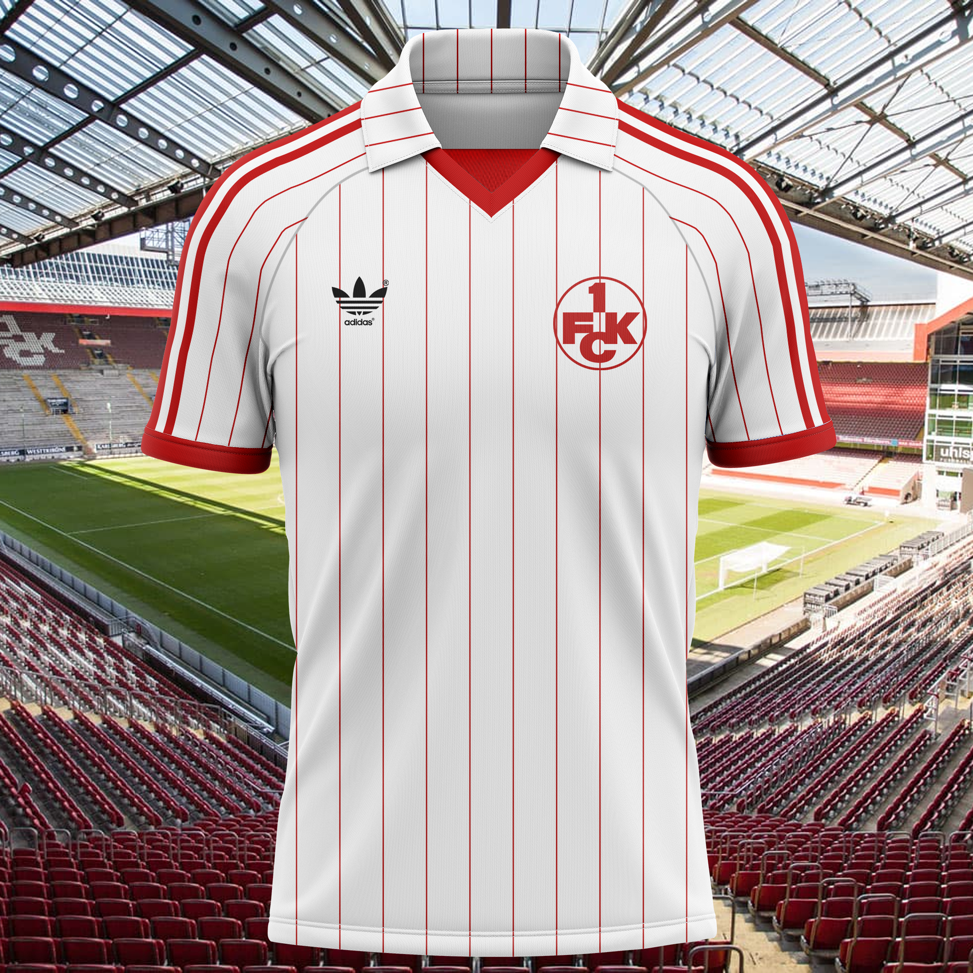 1. FC Kaiserslautern 1981-82 Away Kit Retro Shirt PT68535