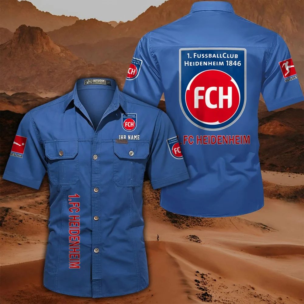 1 Fc Heidenheim Pocket Short Sleeve Shirt PT71316