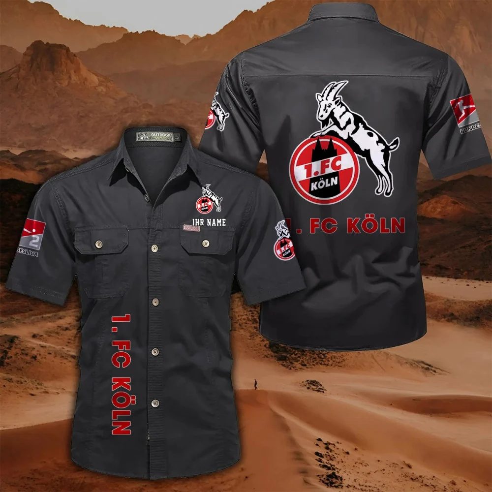 1 Fc Koln Pocket Short Sleeve Shirt PT71322
