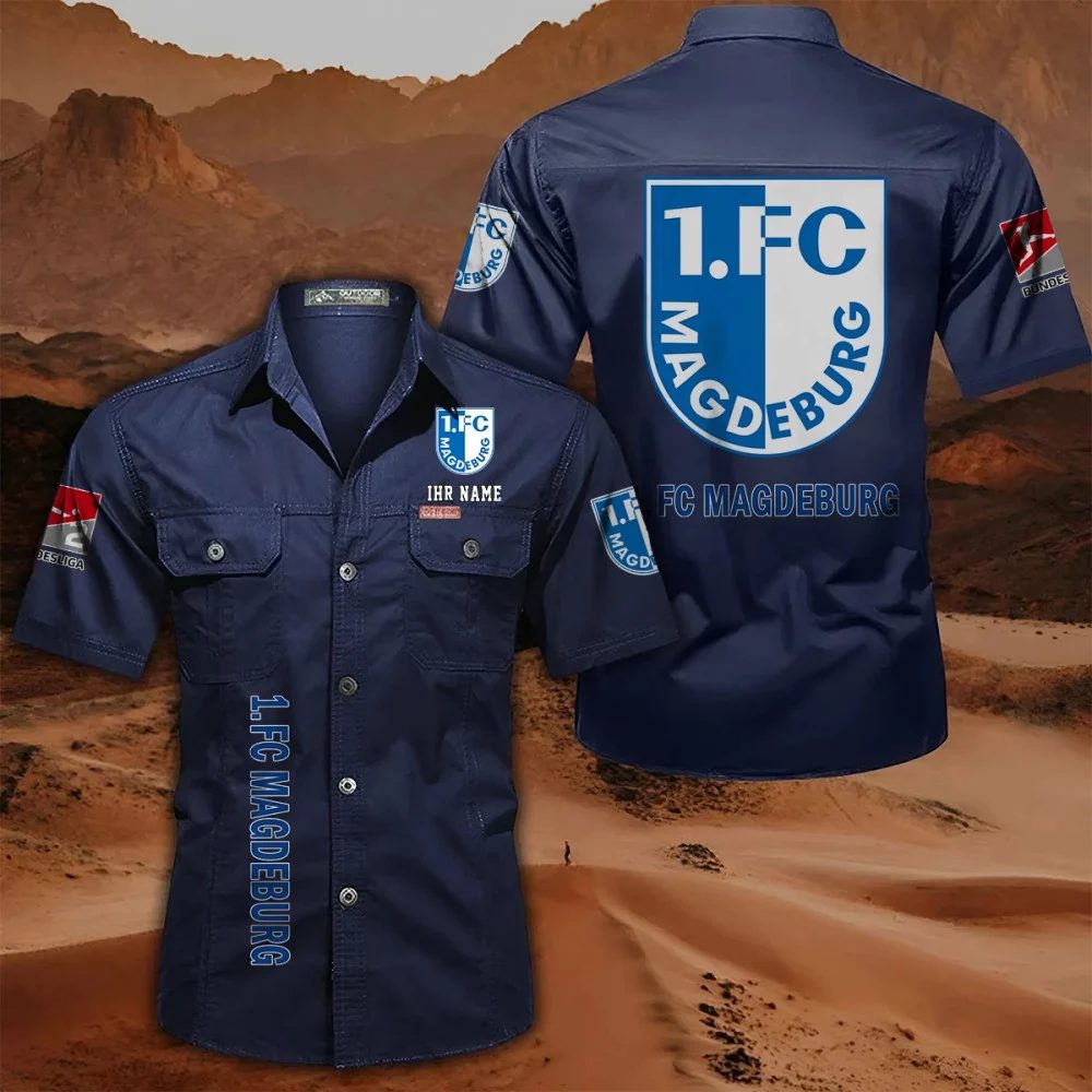 1 Fc Magdeburg Pocket Short Sleeve Shirt PT71326