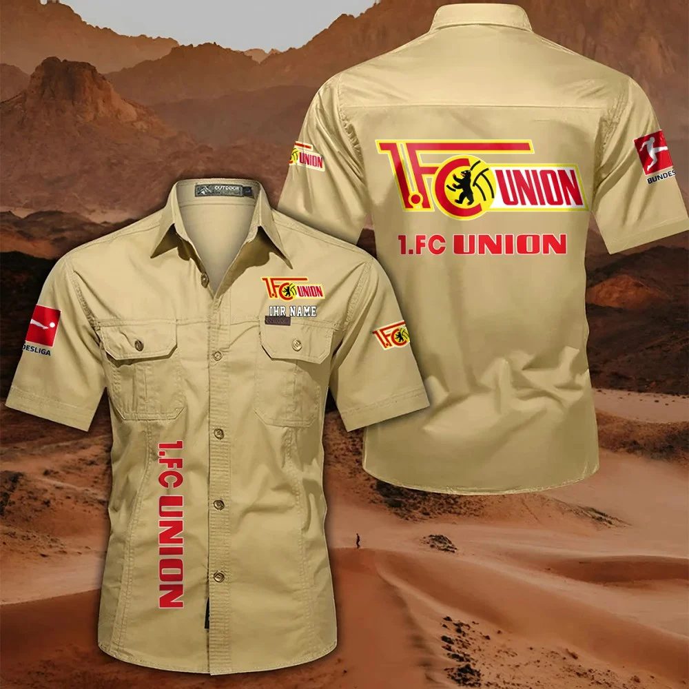 1 Fc Union Berlin Pocket Short Sleeve Shirt PT71332