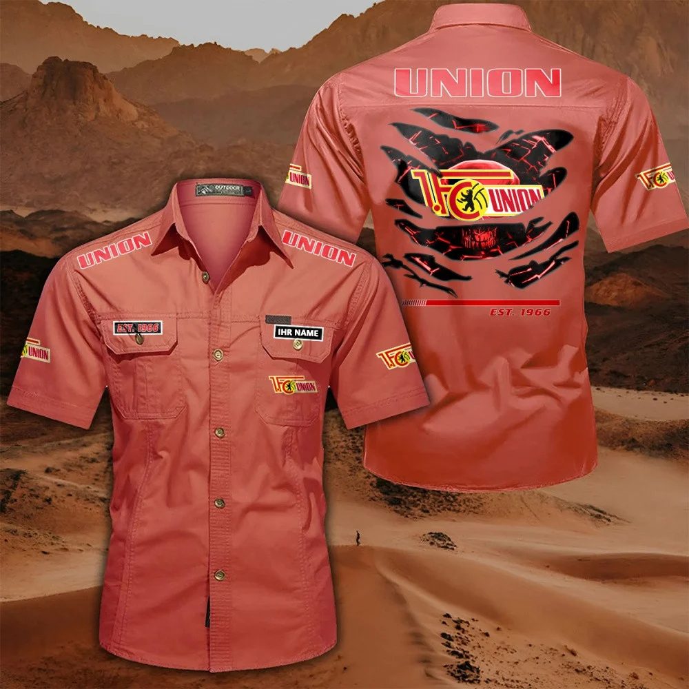 1 Fc Union Berlin Pocket Short Sleeve Shirt PT71333