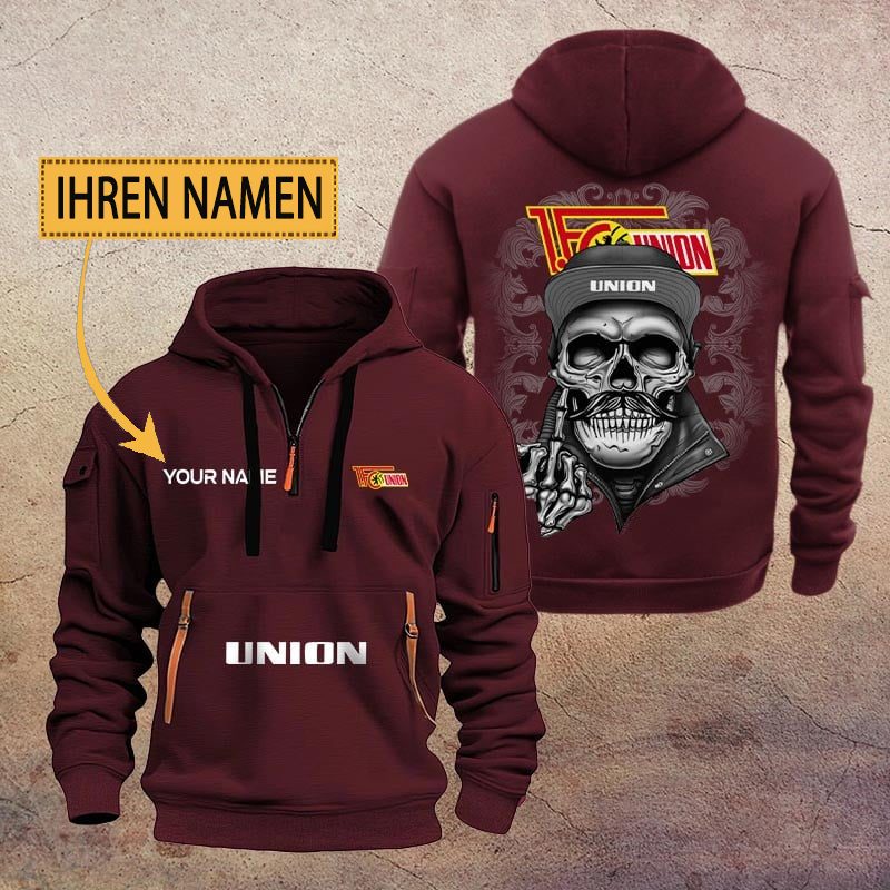 1 Fc Union Berlin Quarter Zip Hoodie PT70680