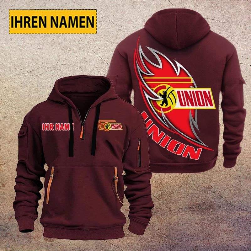 1 Fc Union Berlin Quarter Zip Hoodie PT70681