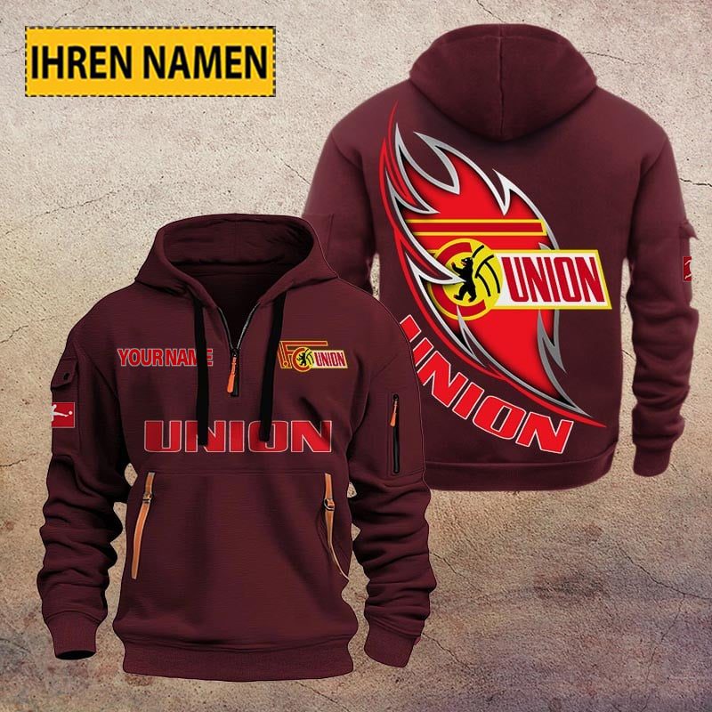 1 Fc Union Berlin Quarter Zip Hoodie PT70683