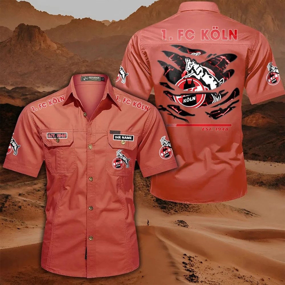 2 Fc Koln Pocket Short Sleeve Shirt PT71323