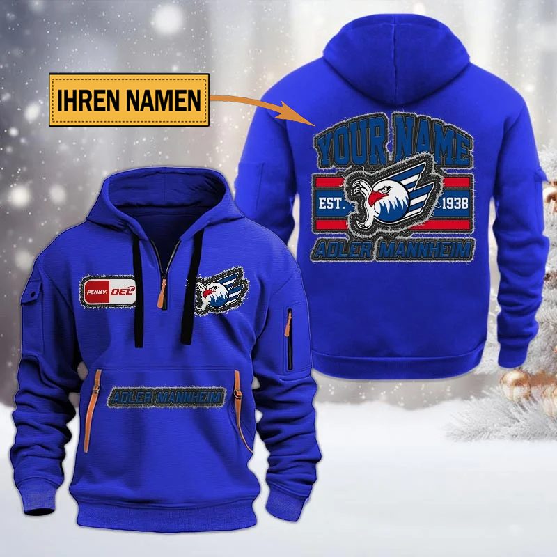 Adler Mannheim Quarter Zip Hoodie PT70690