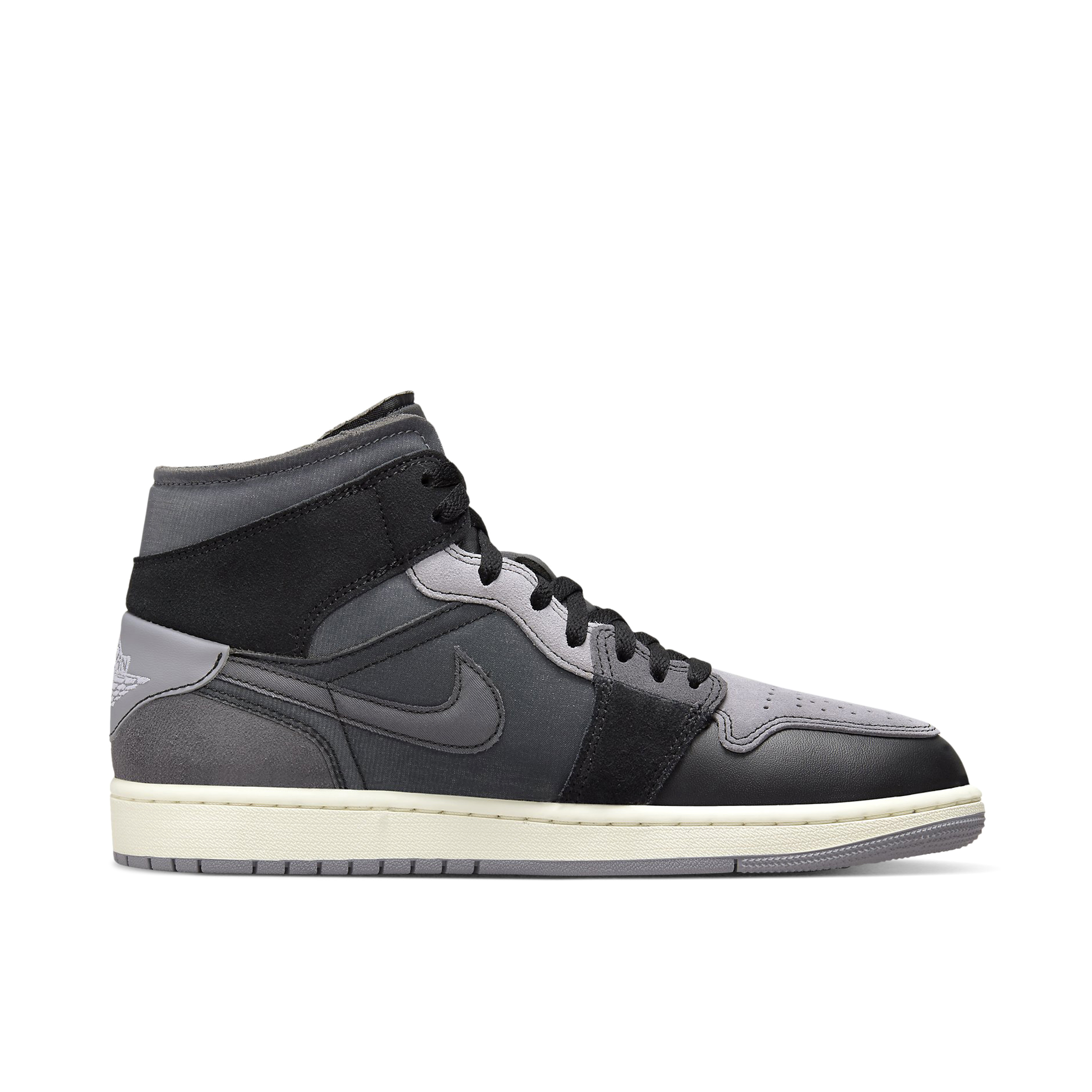 Air Jordan 1 Mid Inside Out Black
