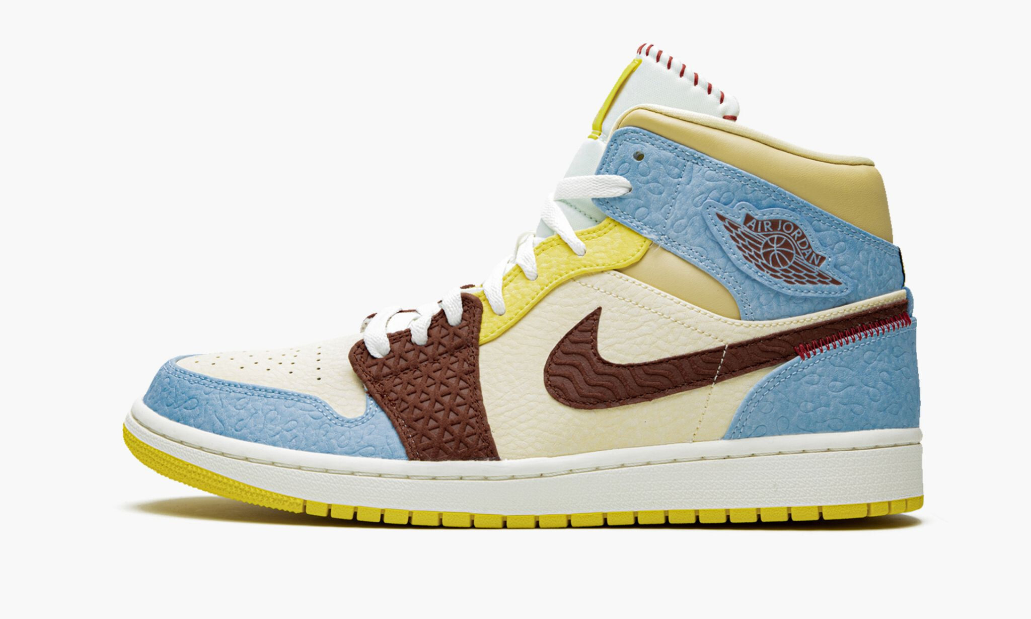 Air Jordan 1 Mid Se Maison Chateau Rouge Fearless