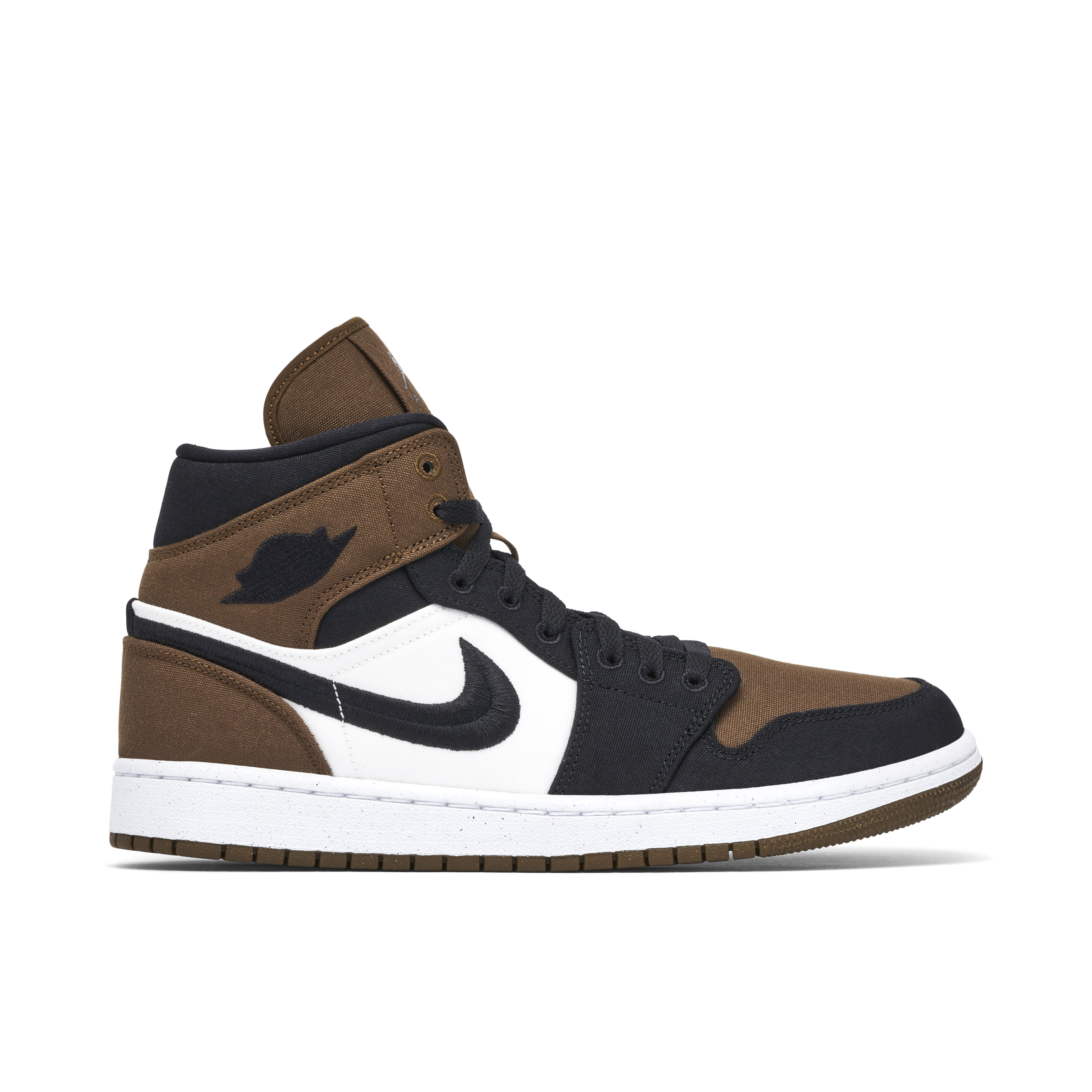 Air Jordan 1 Mid Se Olive Toe Womens