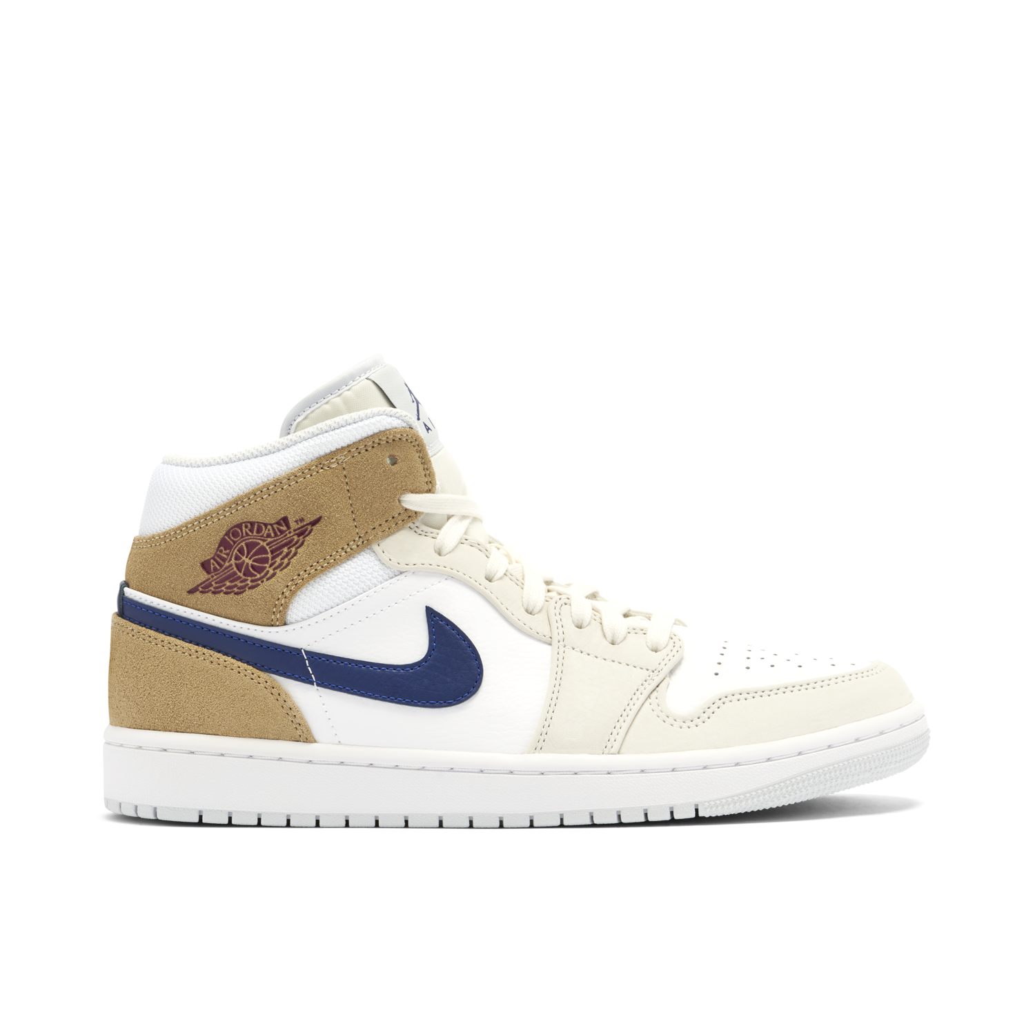 Air Jordan 1 Mid Tan Suede
