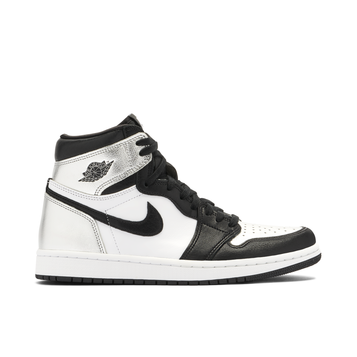 Air Jordan 1 Retro High Silver Toe Womens