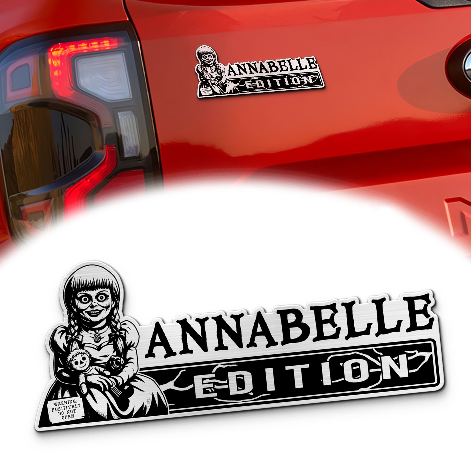 Annabelle Edition Engraved Car Emblem MS10184