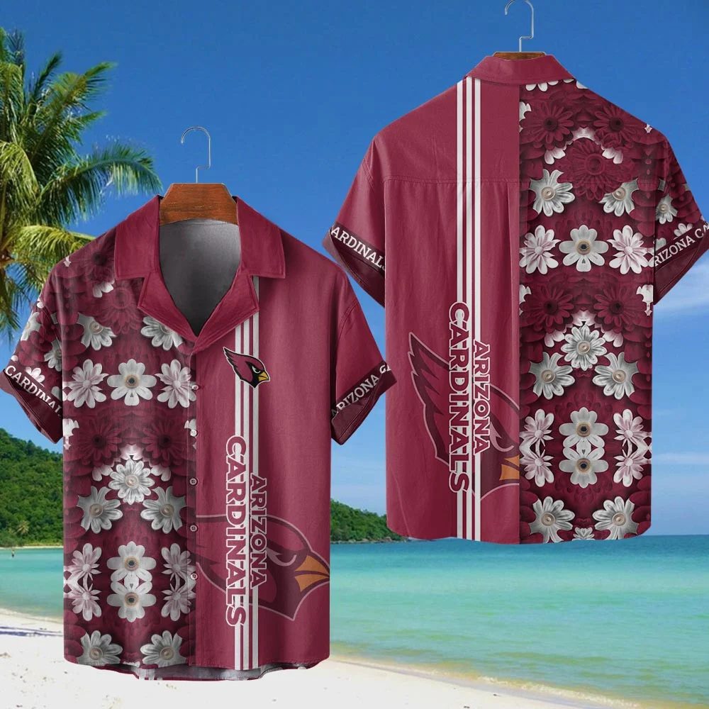 Arizona Cardinals NFL Flower Hawaiian Shirt PT68476