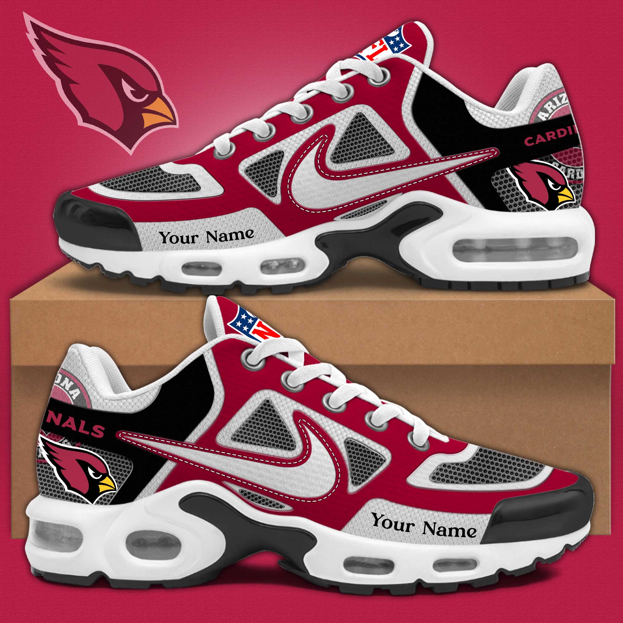 Arizona Cardinals Sport Shoes Editions Limited PT72293