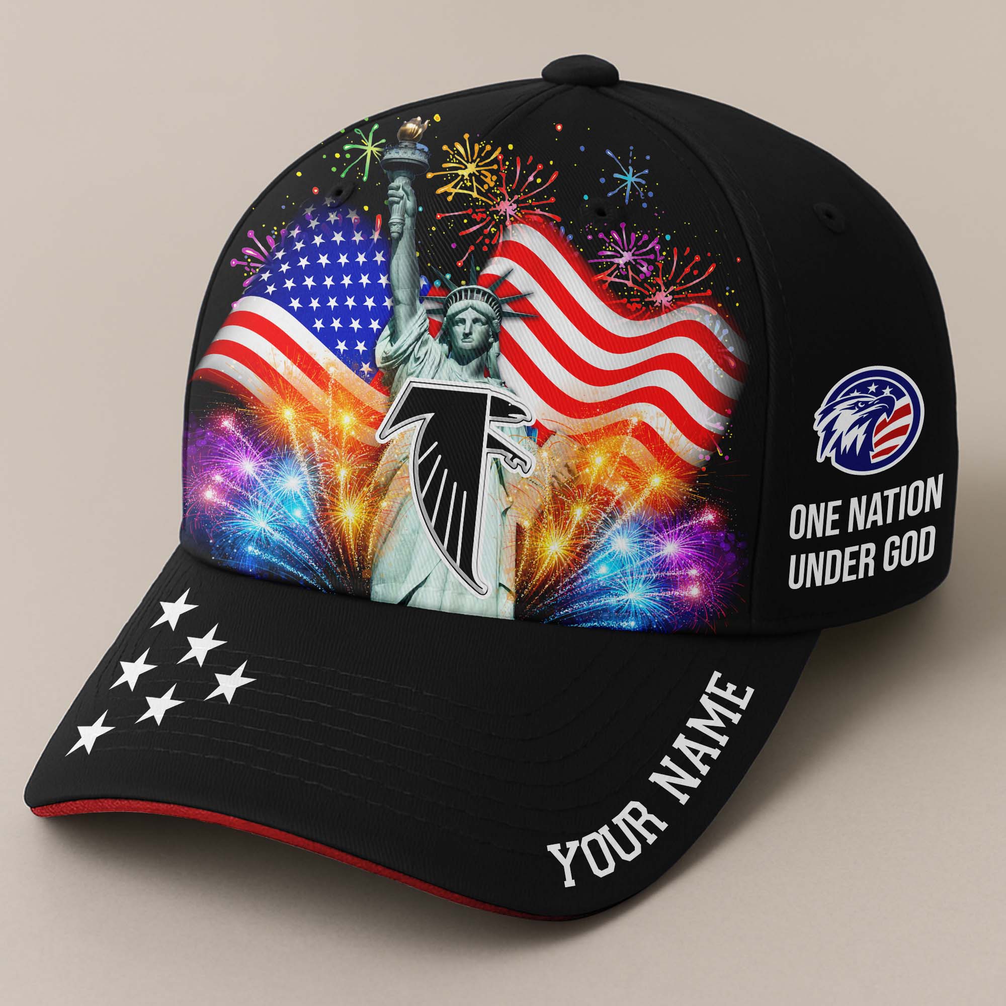 Atlanta Falcons Independence Day Cap PT68494