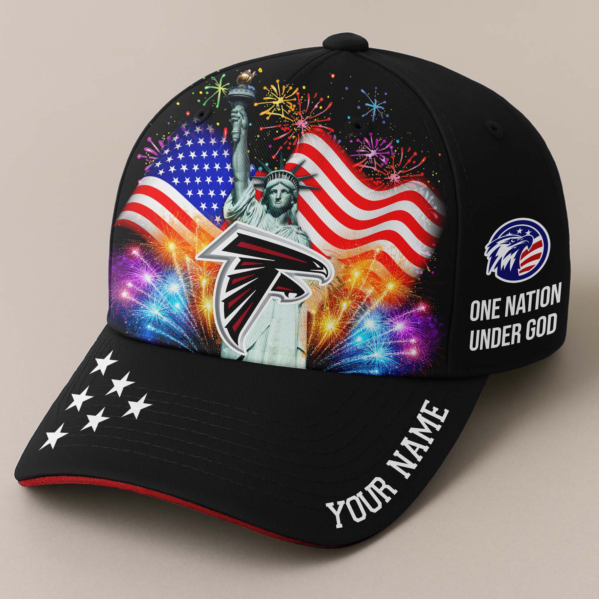 Atlanta Falcons Independence Day Cap PT68495