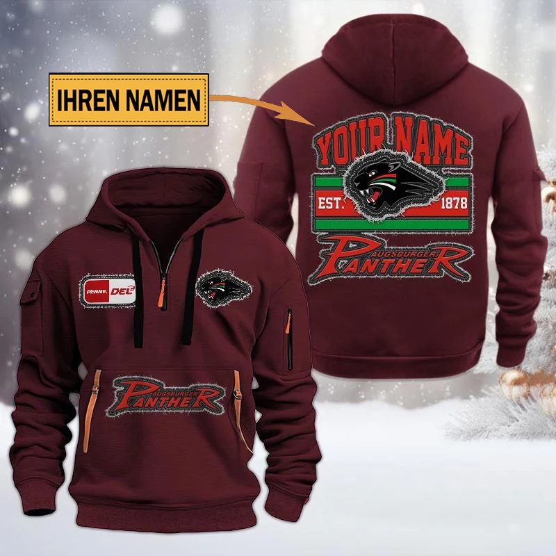 Augsburger Panther Quarter Zip Hoodie PT70691