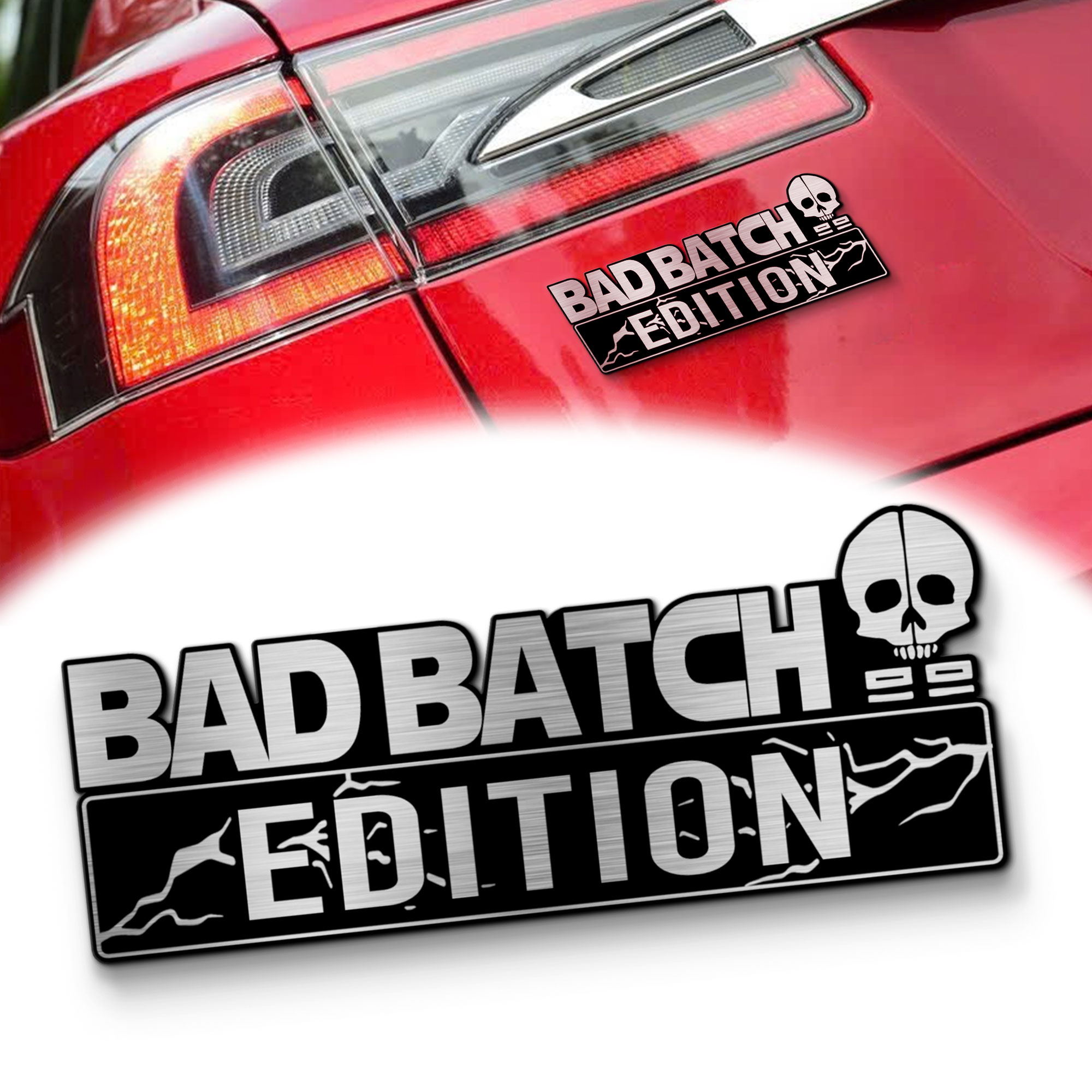 Bad Batch Edition Laser-engraved Car Badge MS10223