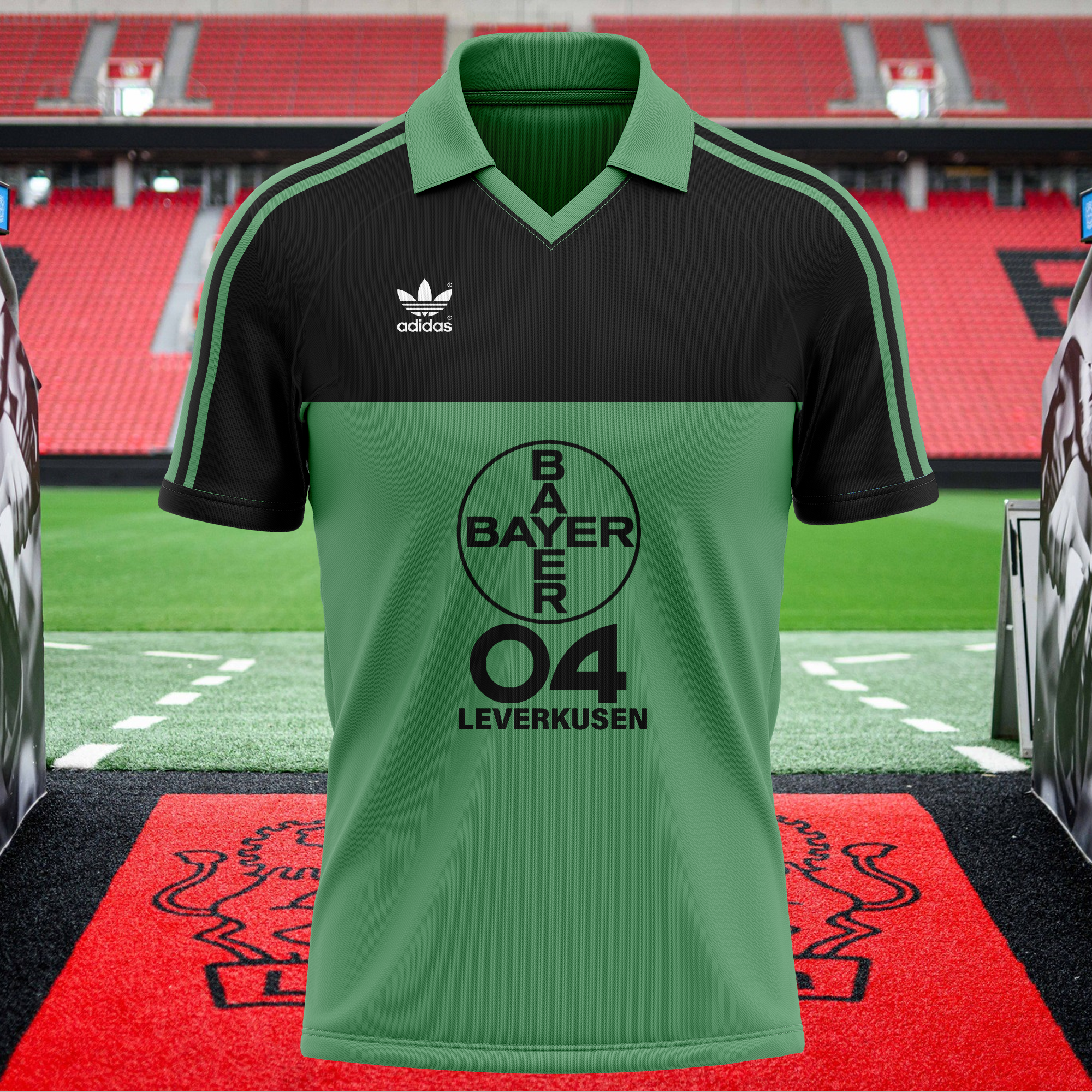 Bayer 04 Leverkusen 1981-82 GK Home Kit Retro Shirt PT68539