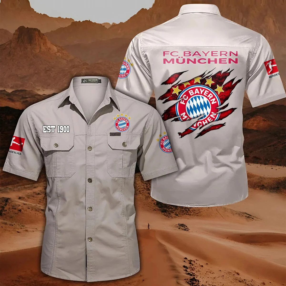 Bayern Mnchen Pocket Short Sleeve Shirt PT71343