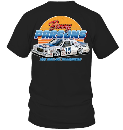 Benny Parsons Melling Nascar 80s T-shirt PT72978