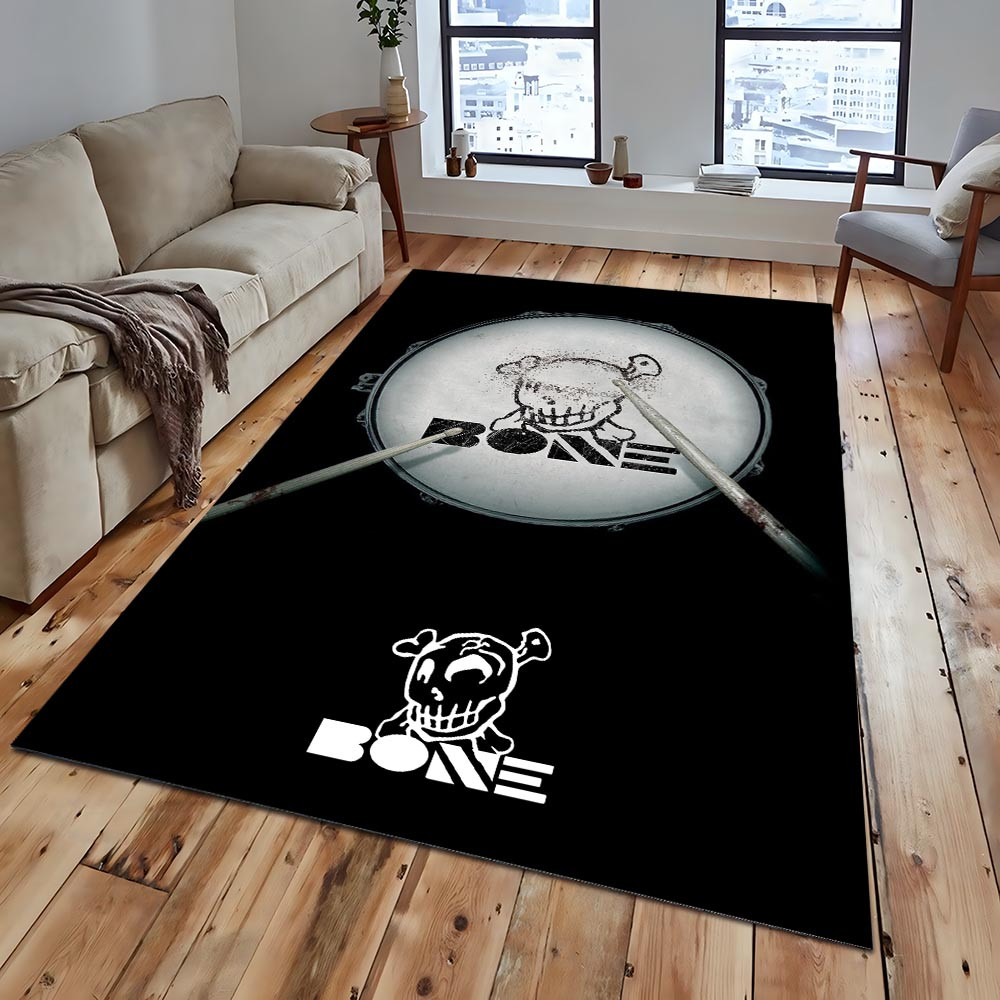 Bone Drums  Luxurious Rug Decor Home MS07322
