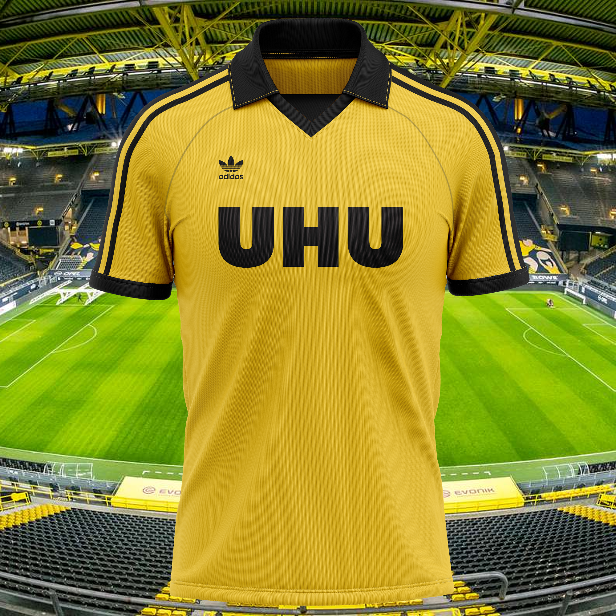 Borussia Dortmund 1980-81 Home Kit Retro Shirt PT68577
