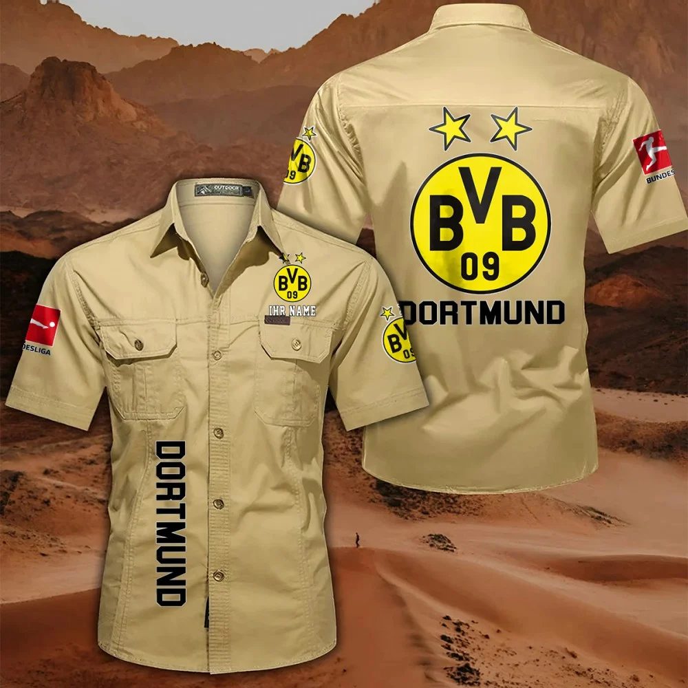 Borussia Dortmund Pocket Short Sleeve Shirt PT71344