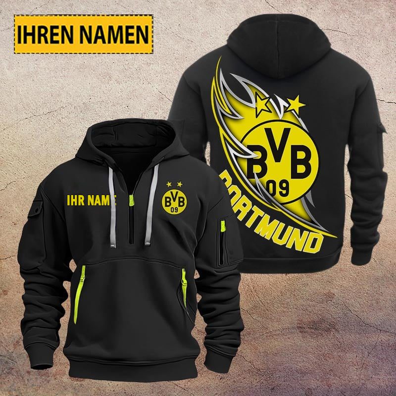 Borussia Dortmund Quarter Zip Hoodie PT70704