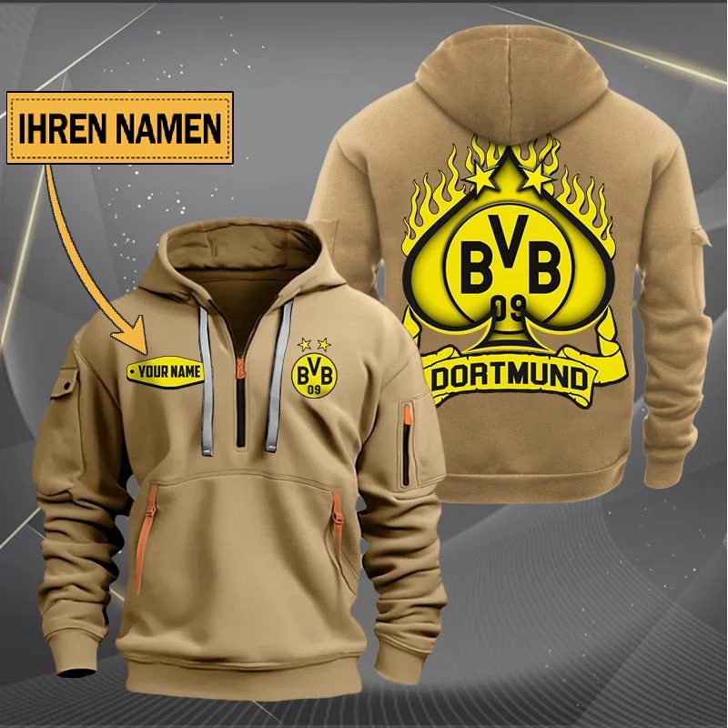 Borussia Dortmund Quarter Zip Hoodie PT70705