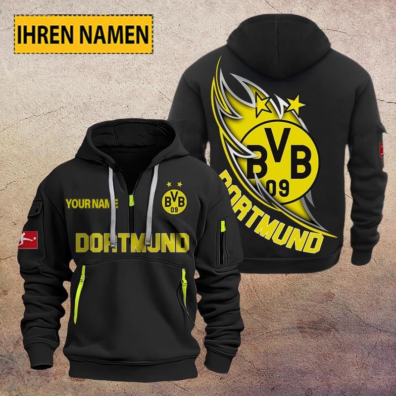 Borussia Dortmund Quarter Zip Hoodie PT70706
