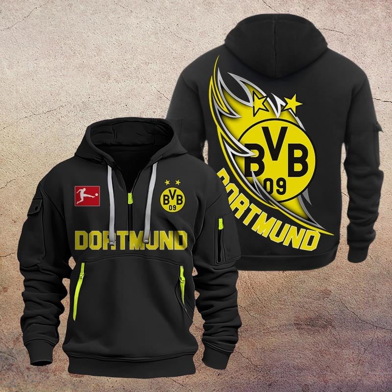 Borussia Dortmund Quarter Zip Hoodie PT70707