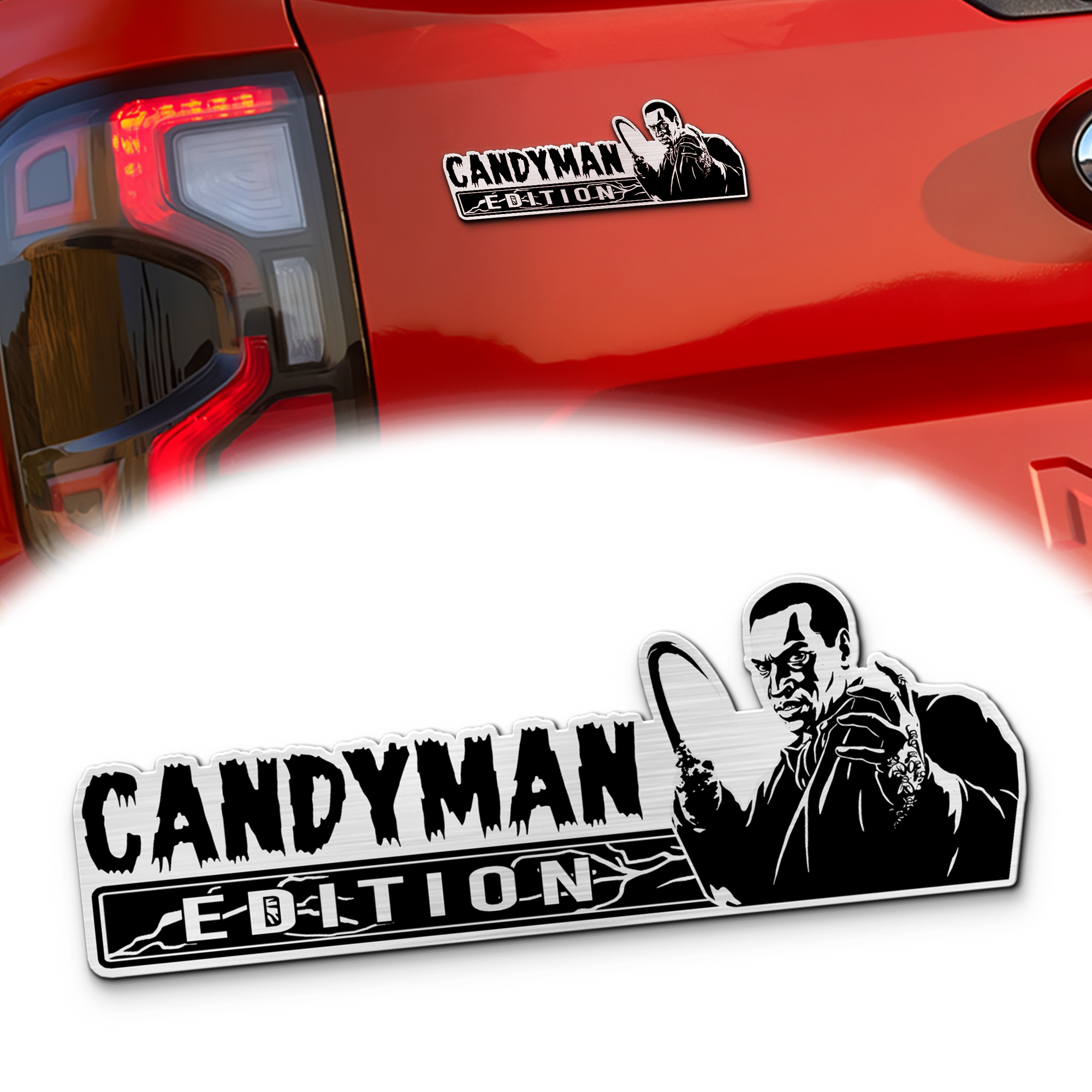 Candyman Edition Laser Engraved Car Emblem MS10187