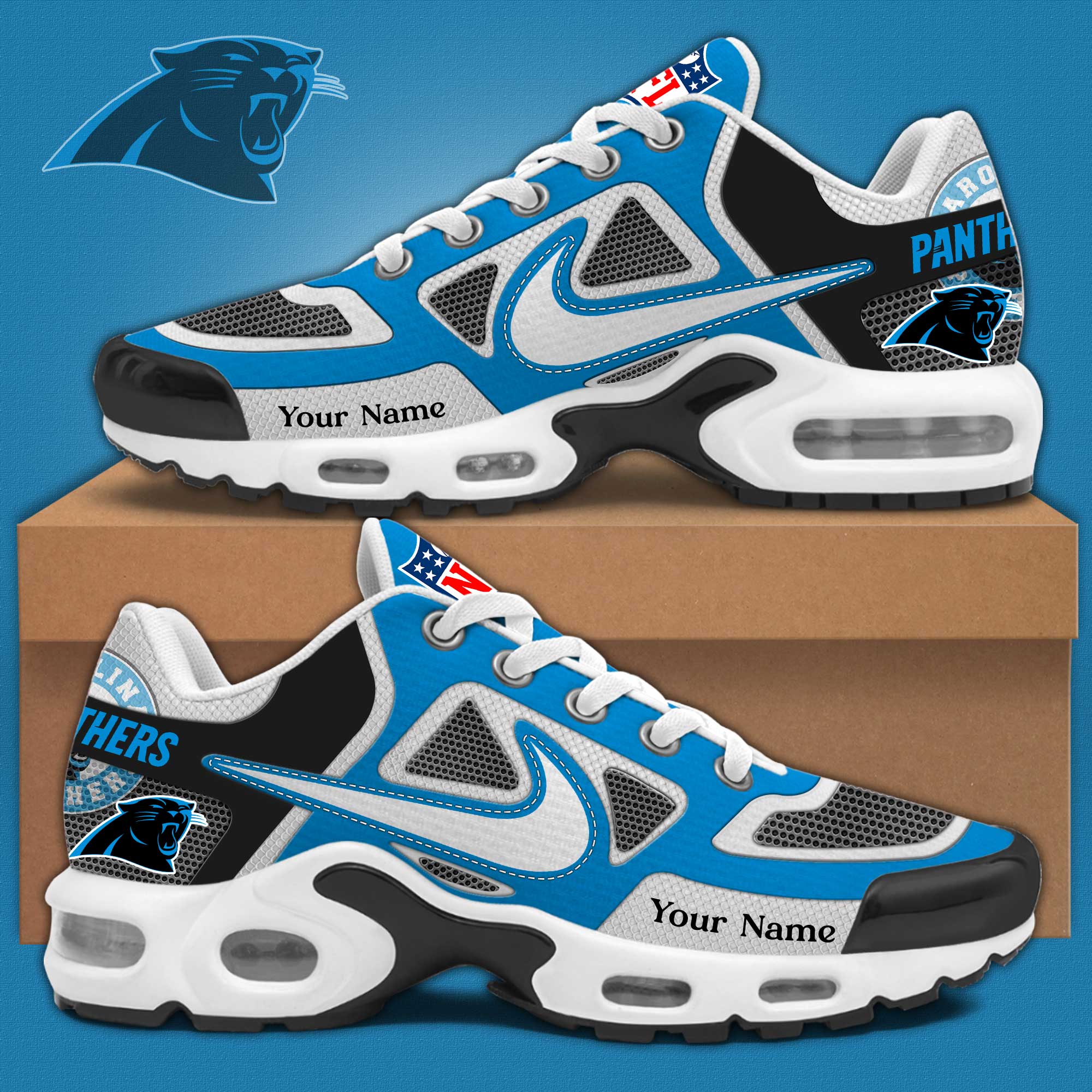 Carolina Panthers Sport Shoes Editions Limited PT72297