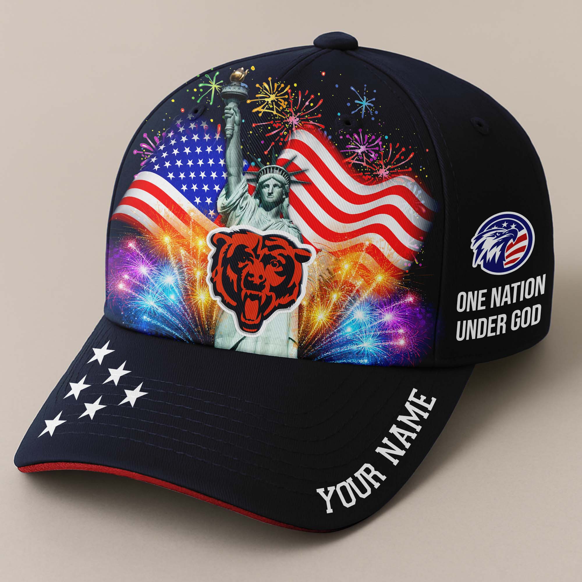 Chicago Bears Independence Day Cap PT68500