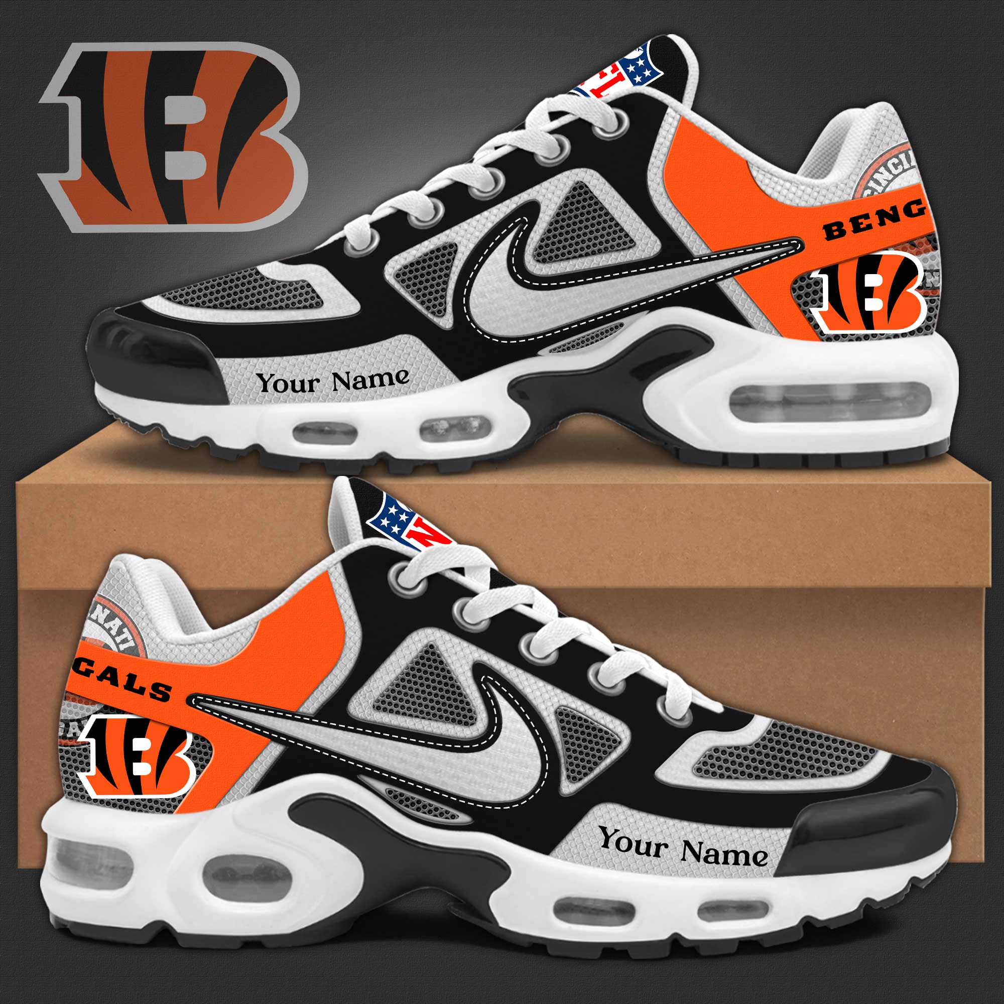 Cincinnati Bengals Sport Shoes Editions Limited PT72299