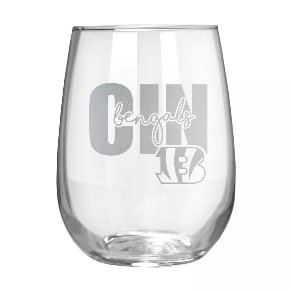 Cincinnati Bengals Wine Glass PT74934