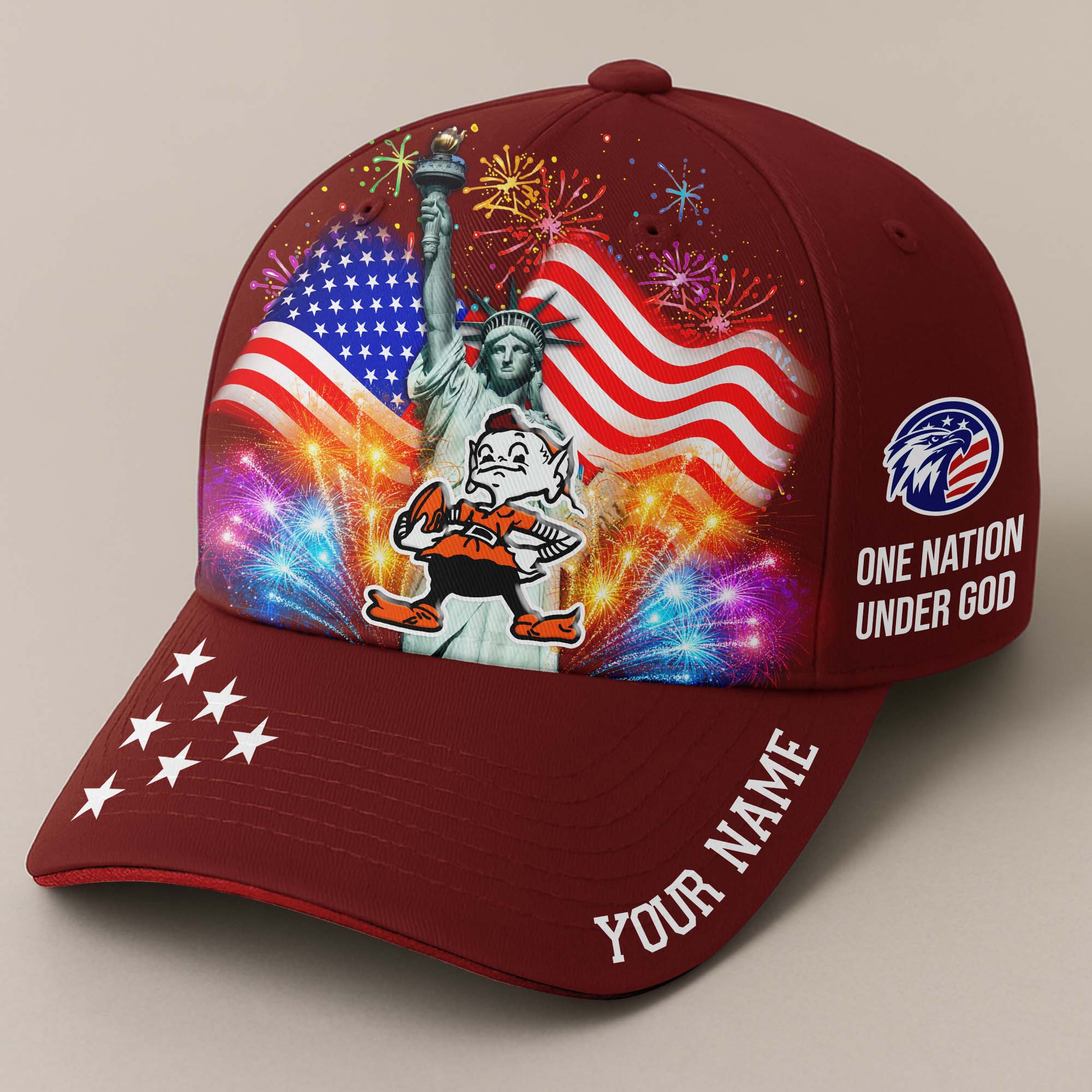 Cleveland Browns Independence Day Cap PT68502