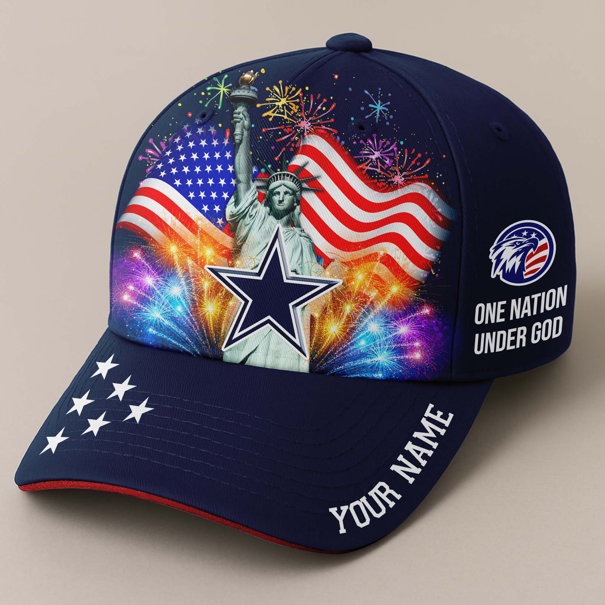 Dallas Cowboys Independence Day Cap PT68505