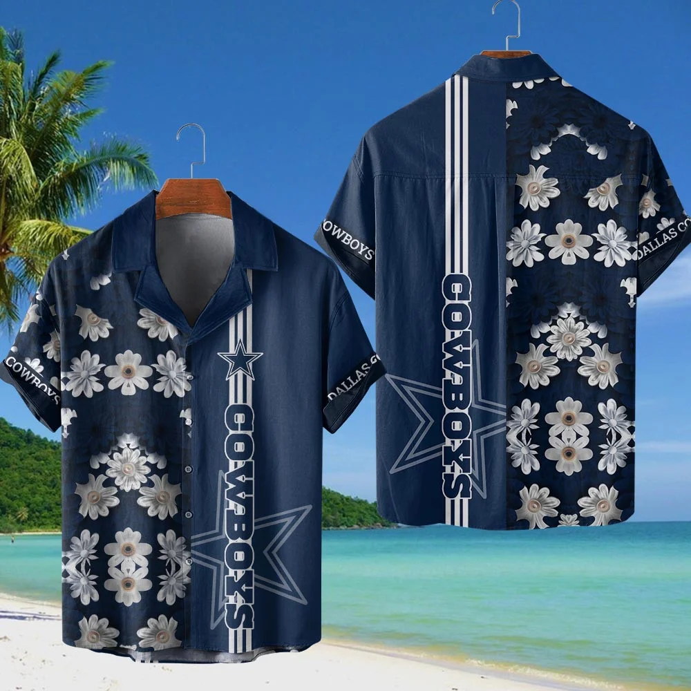 Dallas Cowboys NFL Flower Hawaiian Shirt PT68463