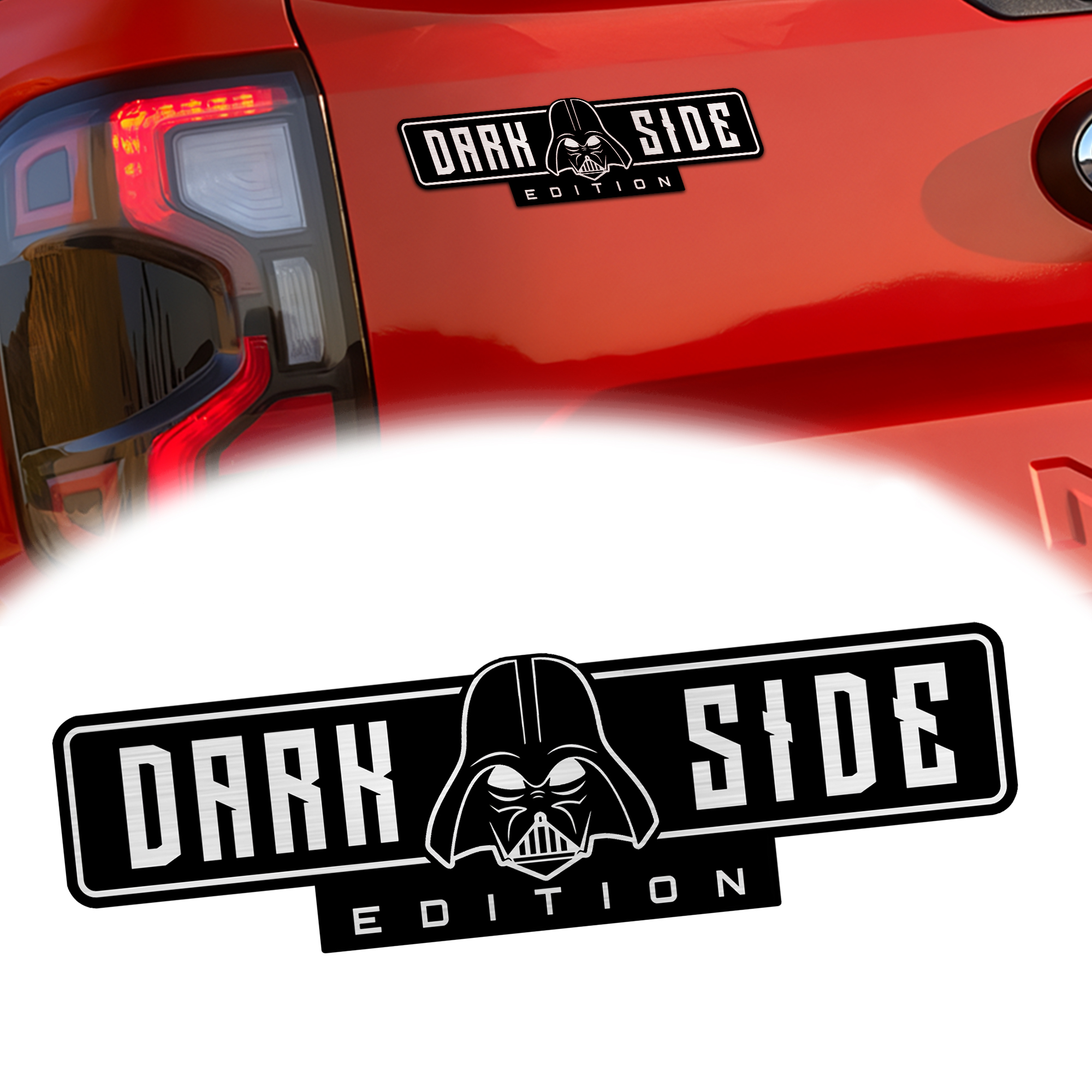 Dark Side Laser Engraved Car Emblem MS10231