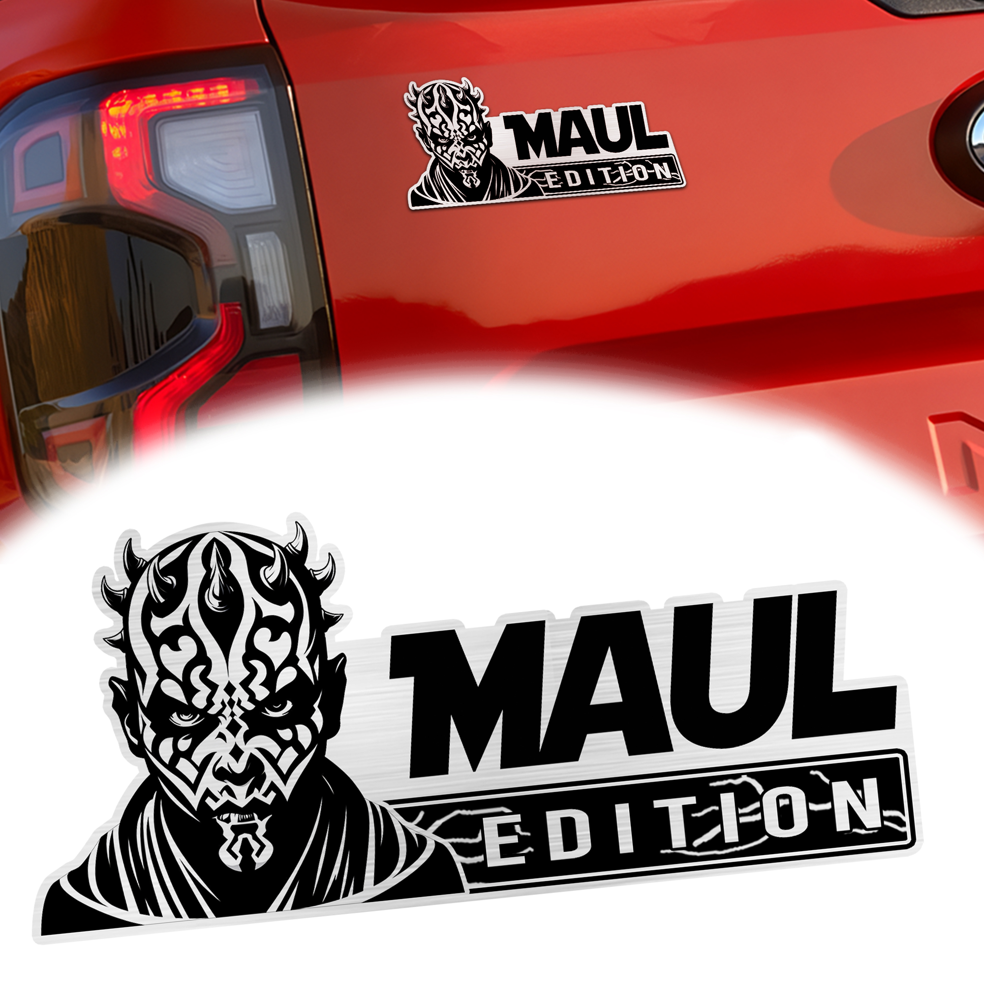 Darth Maul Laser Engraved Car Emblem MS10215